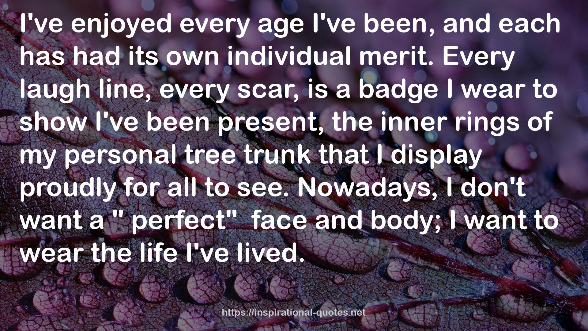 my personal tree trunk  QUOTES