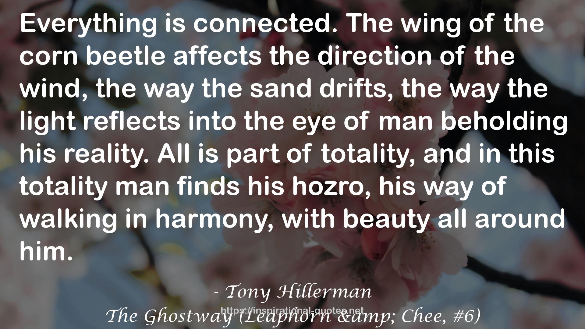 Tony Hillerman QUOTES