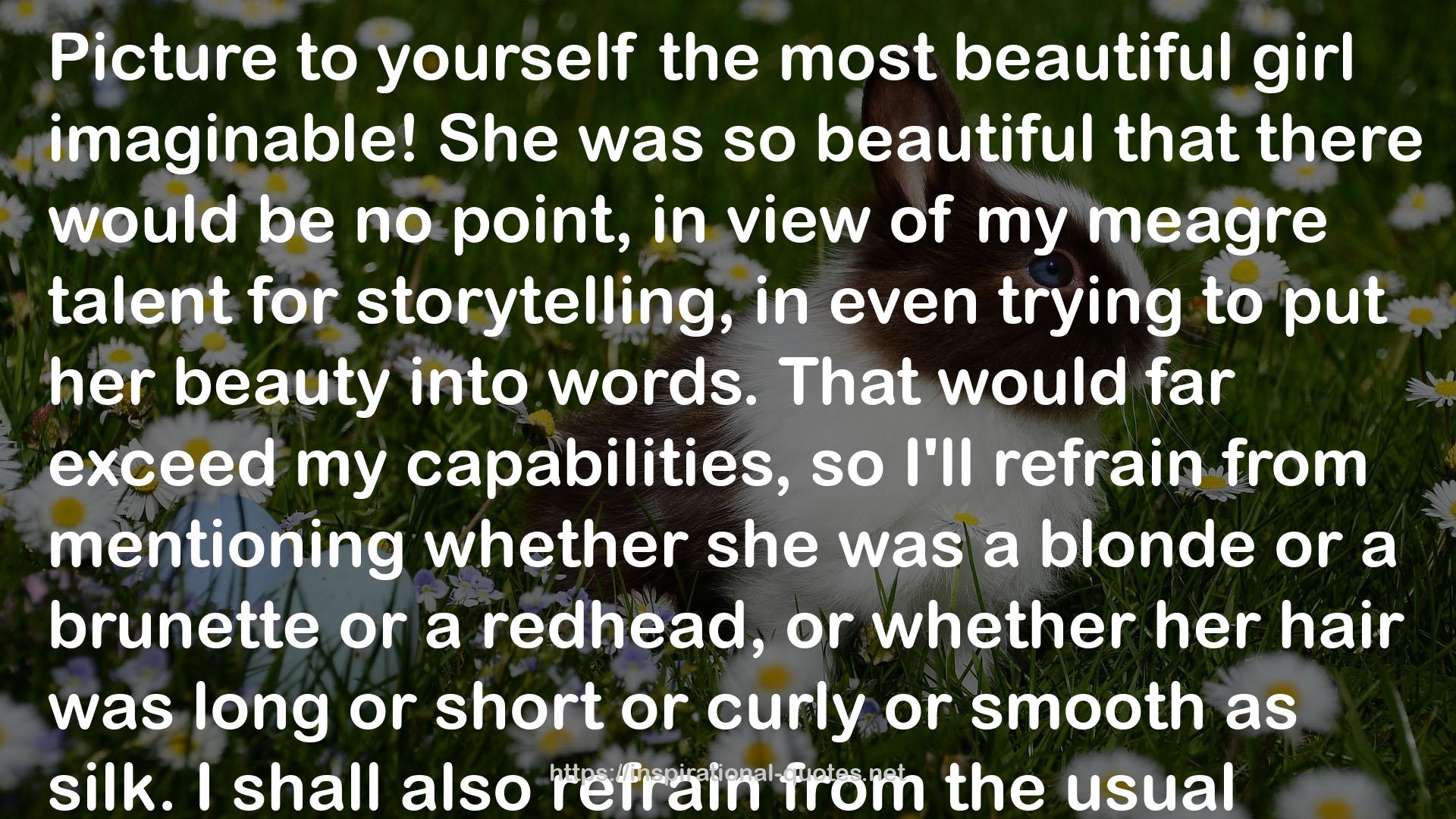 the most beautiful girl  QUOTES