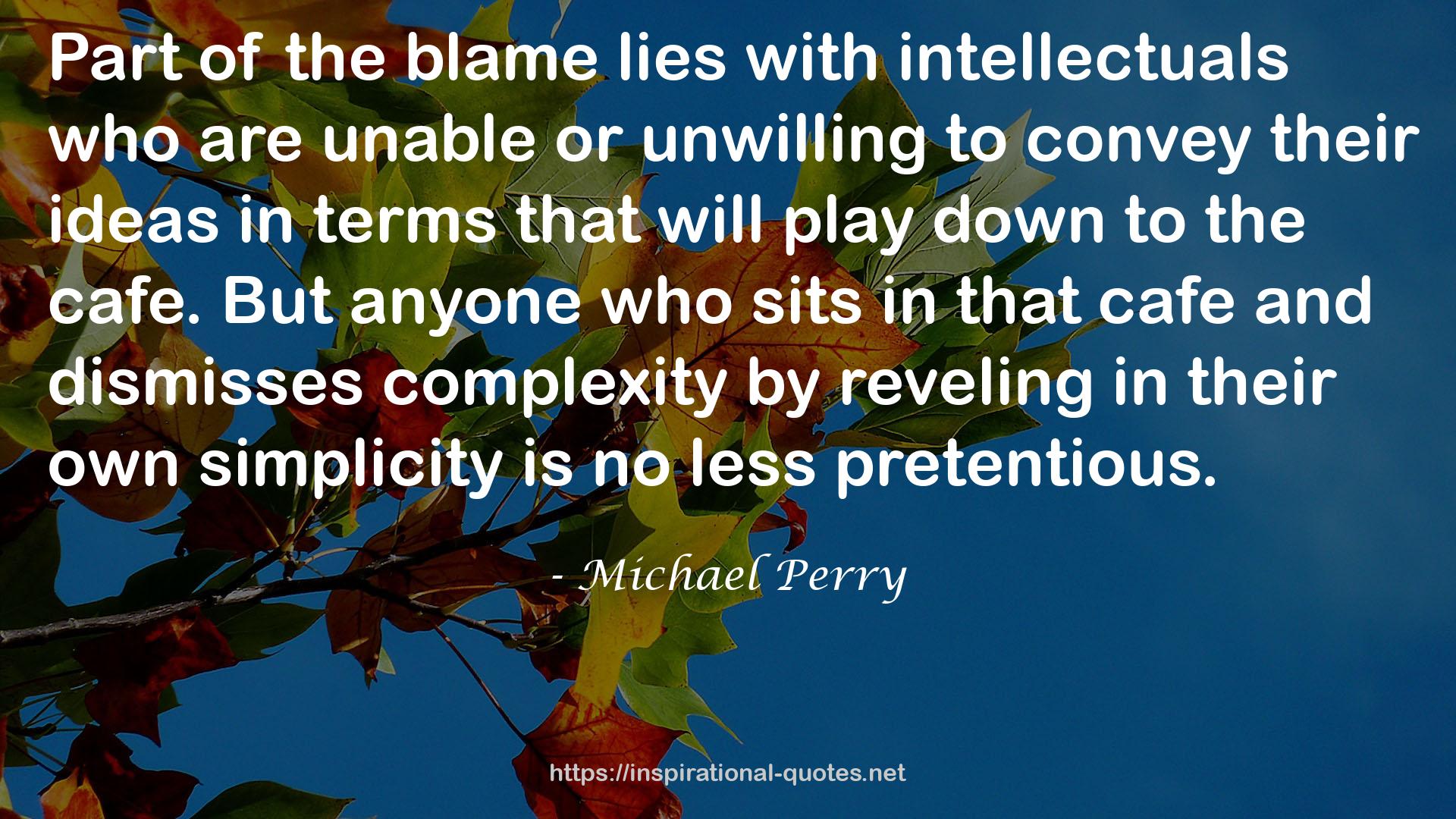 Michael Perry QUOTES