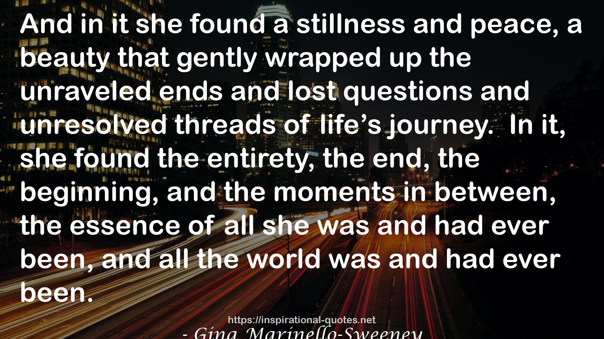 Gina Marinello-Sweeney QUOTES