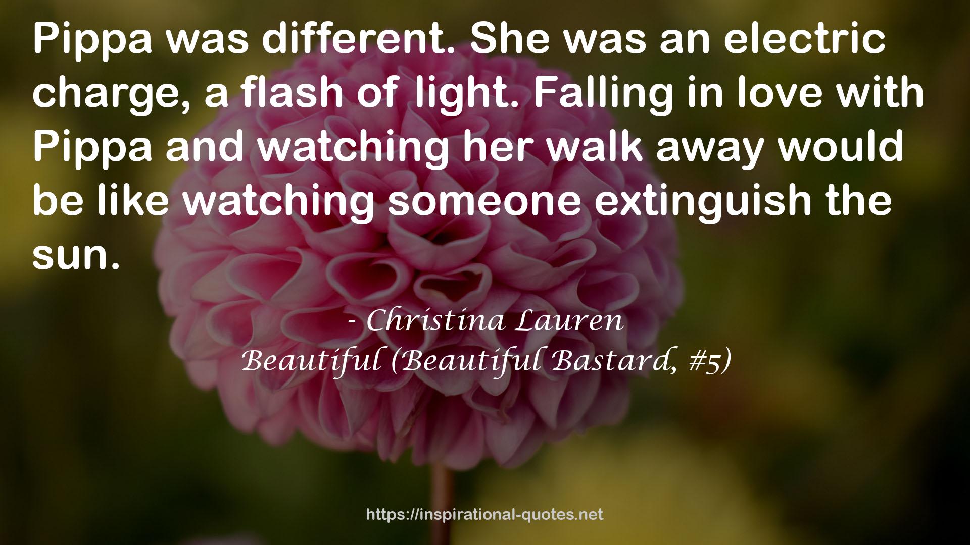 Beautiful (Beautiful Bastard, #5) QUOTES