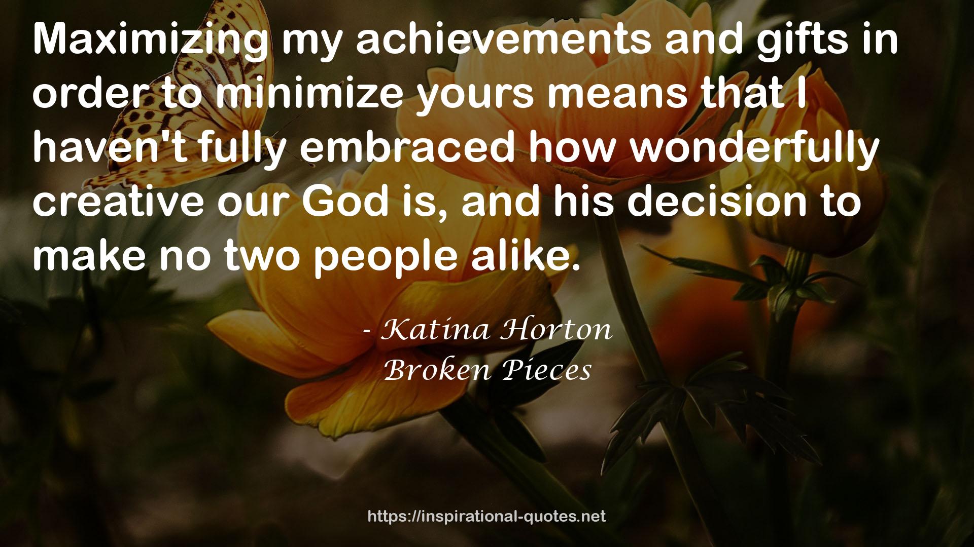 Katina Horton QUOTES