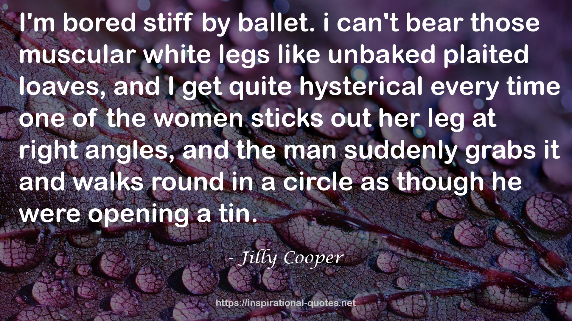 Jilly Cooper QUOTES