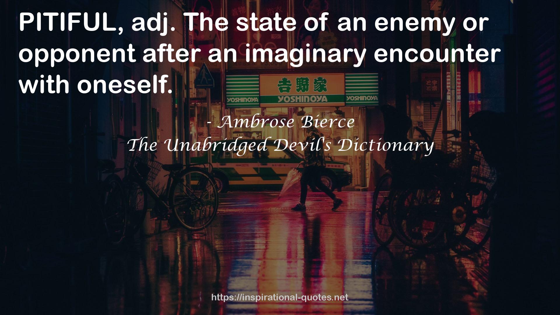 Ambrose Bierce QUOTES