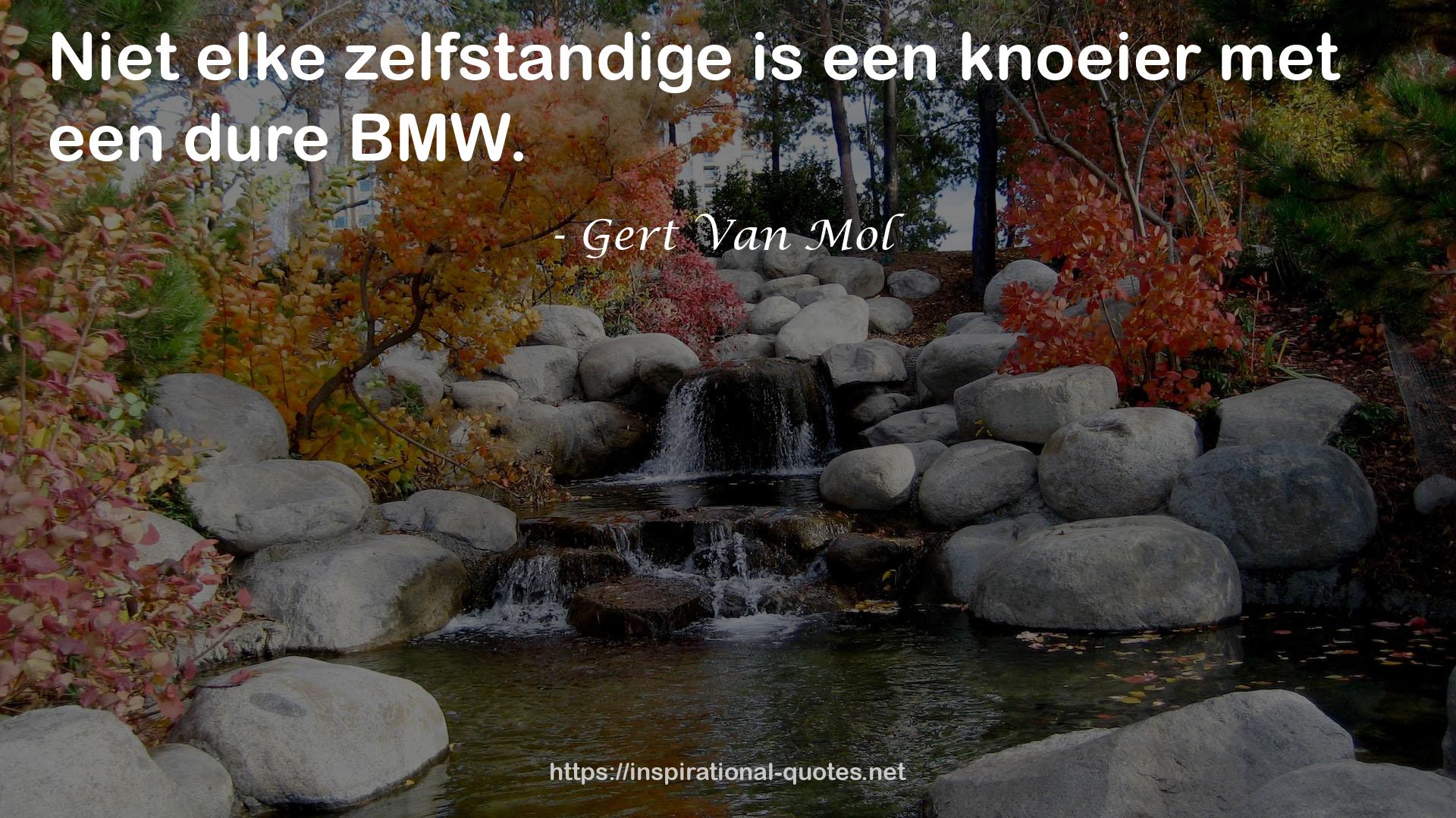 Gert Van Mol QUOTES