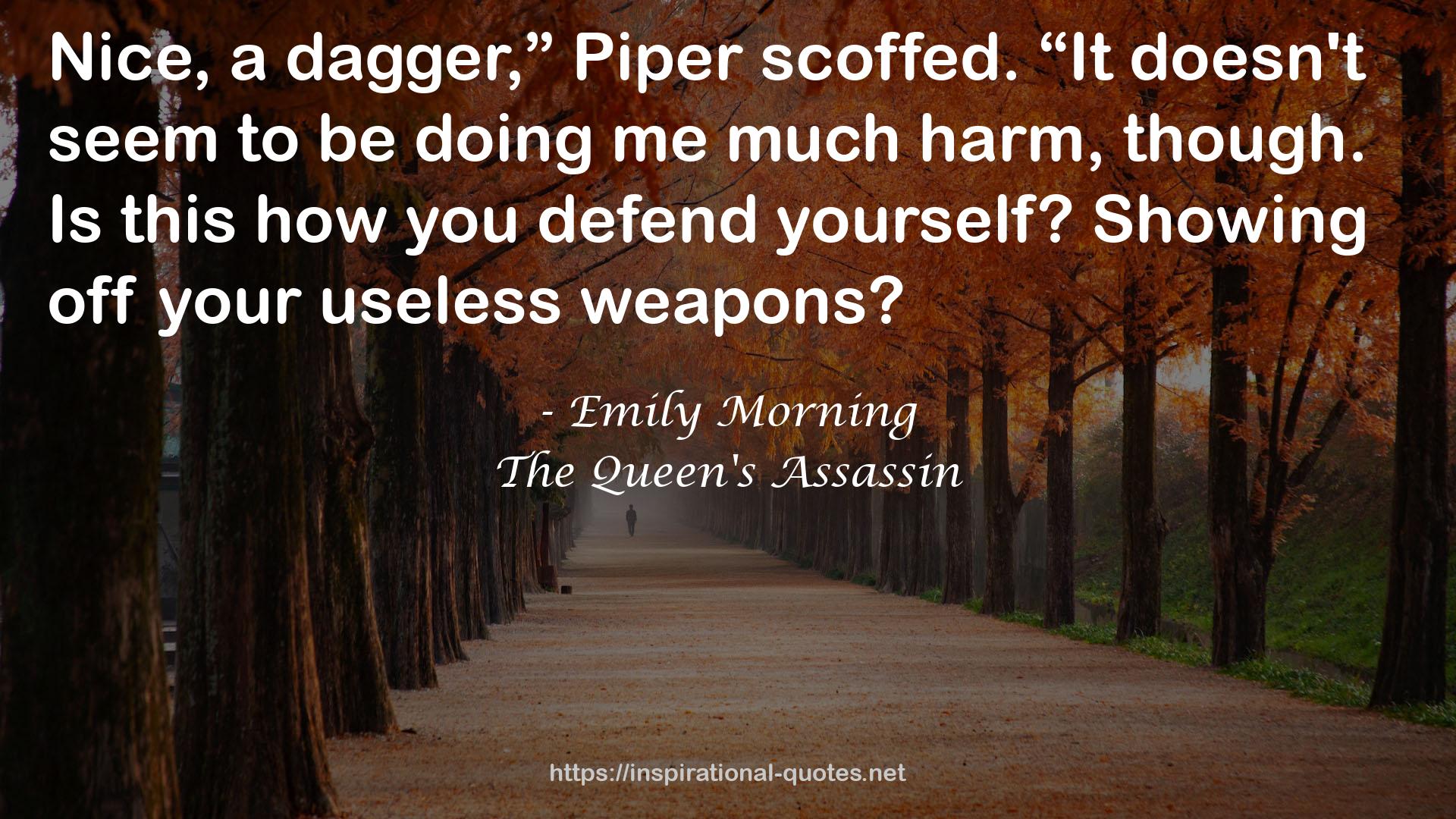 The Queen's Assassin QUOTES