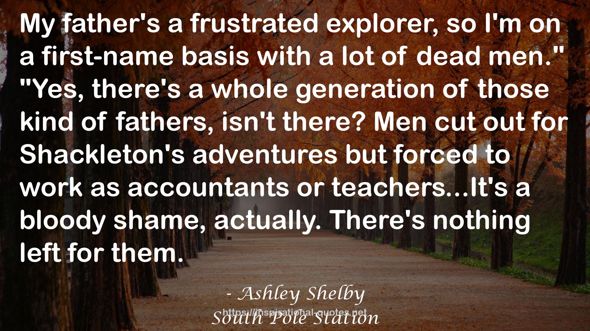 Ashley Shelby QUOTES