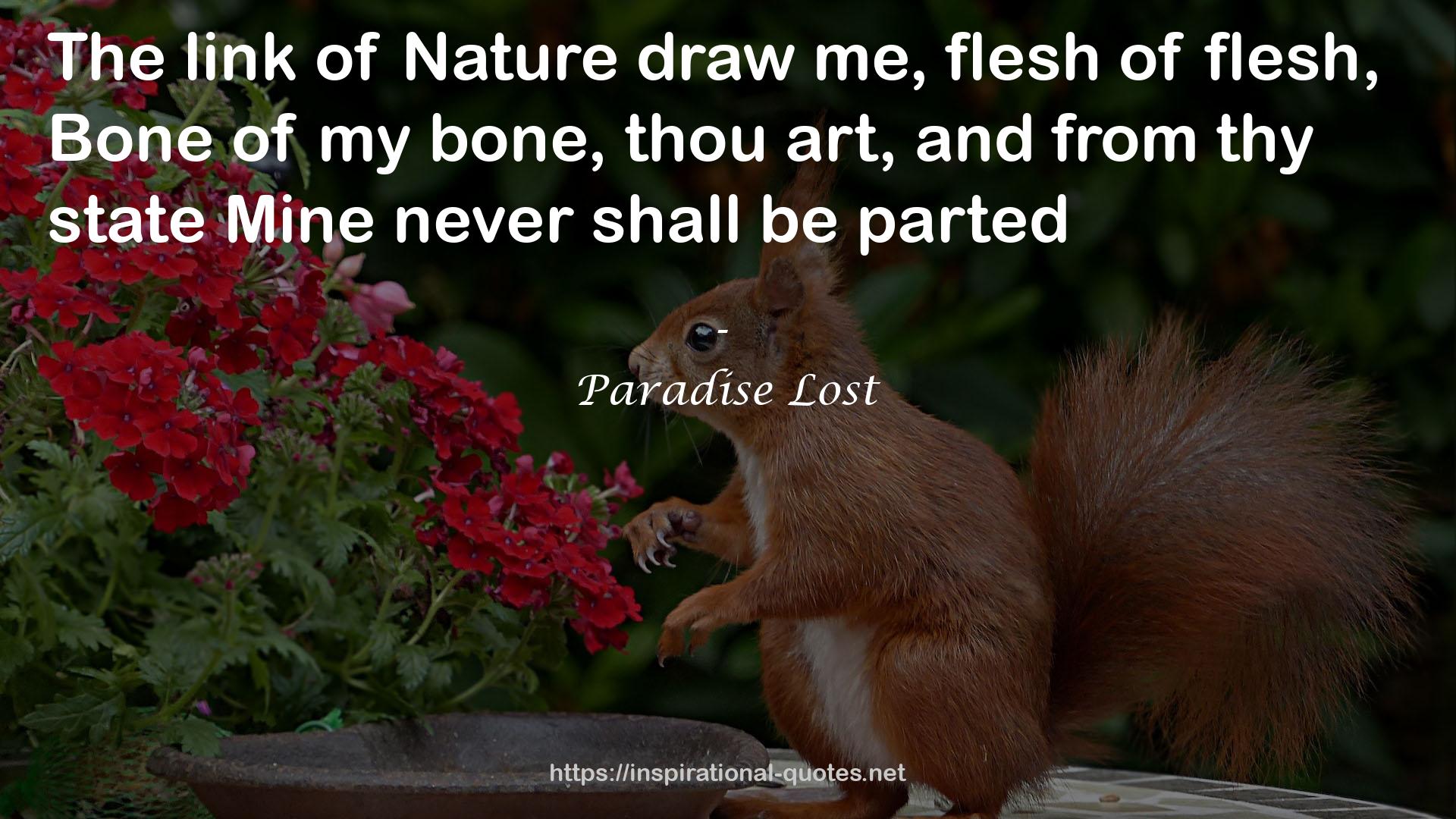 Paradise Lost QUOTES