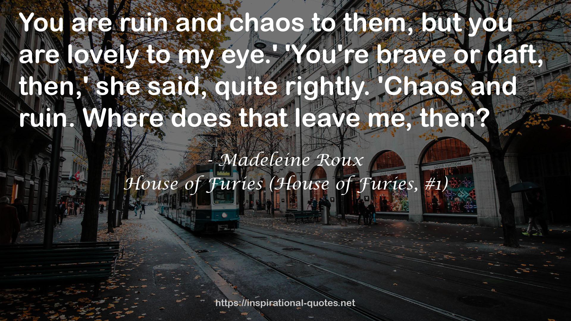 House of Furies (House of Furies, #1) QUOTES