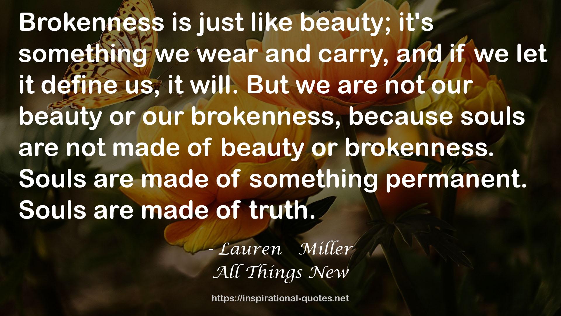 our beauty  QUOTES