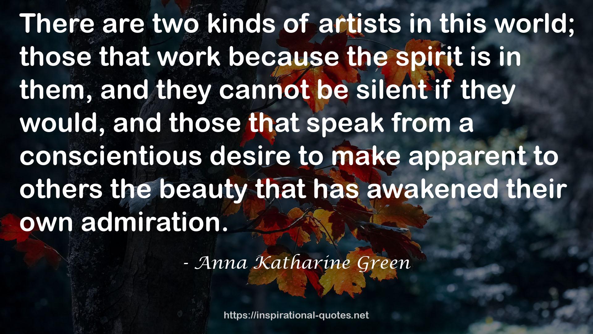 Anna Katharine Green QUOTES