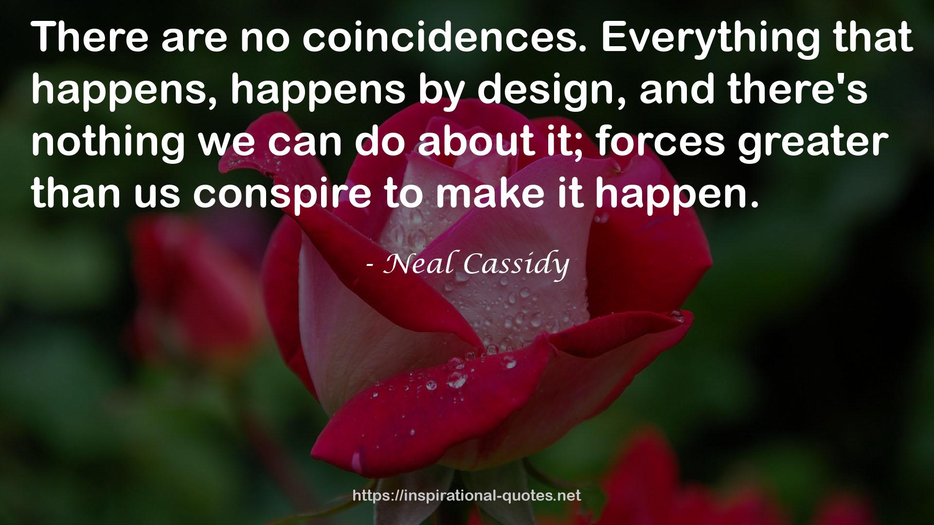 Neal Cassidy QUOTES