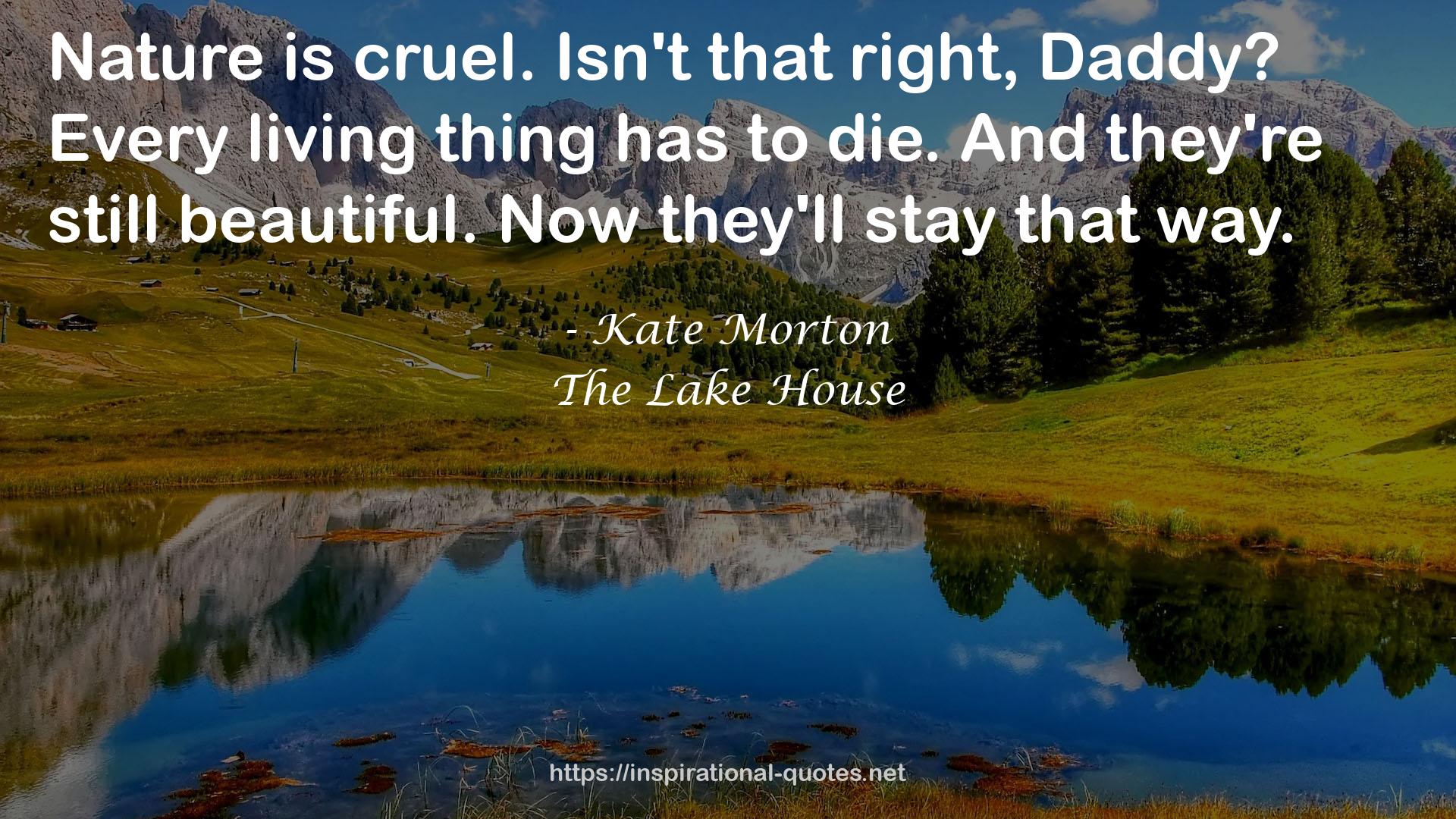 The Lake House QUOTES