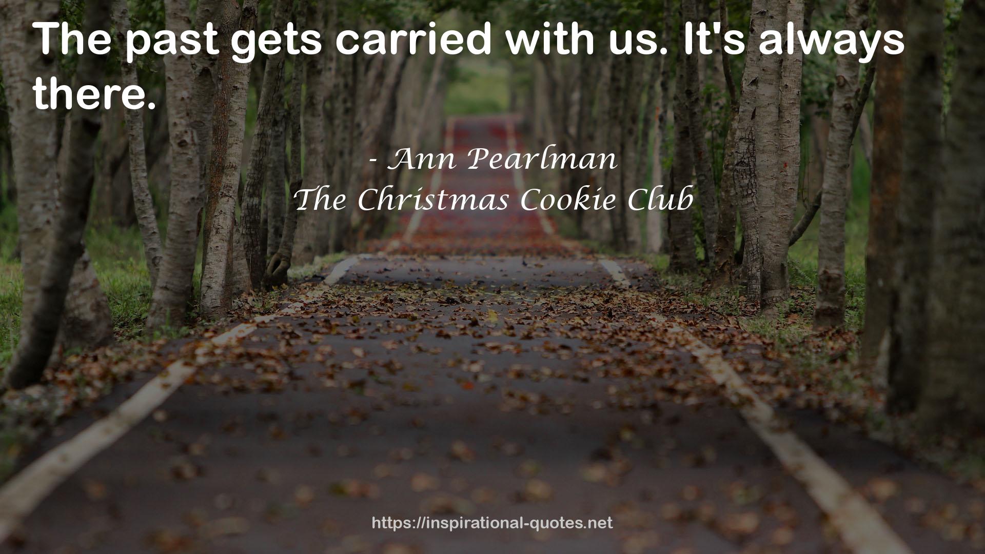 The Christmas Cookie Club QUOTES