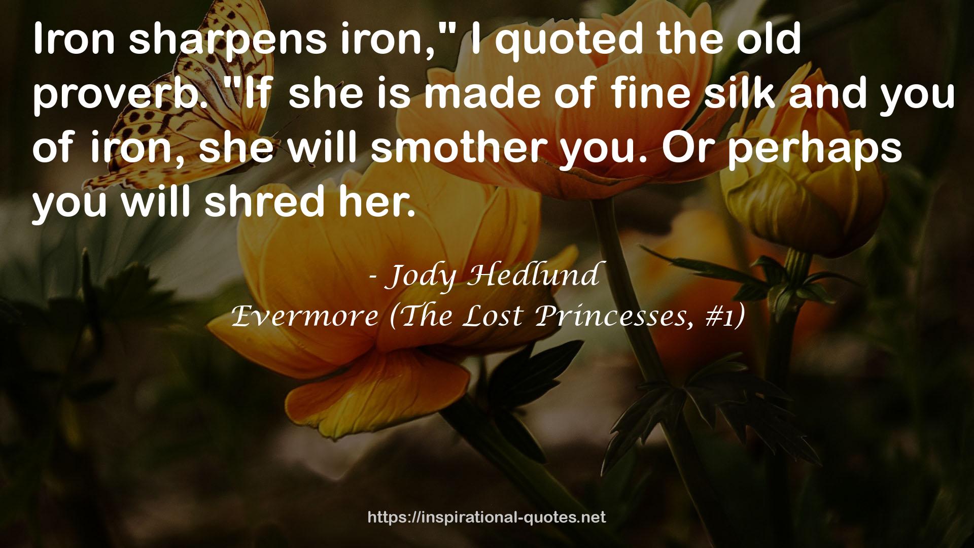 Evermore (The Lost Princesses, #1) QUOTES