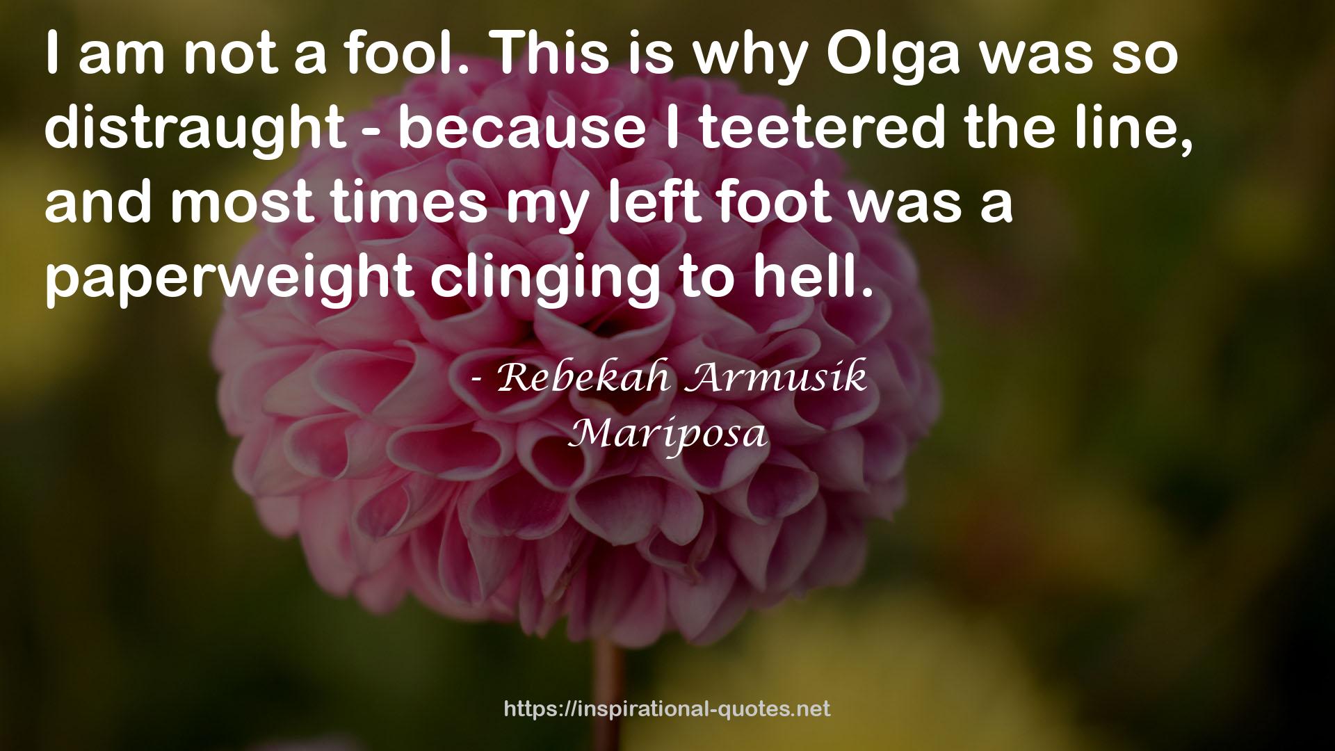 Rebekah Armusik QUOTES