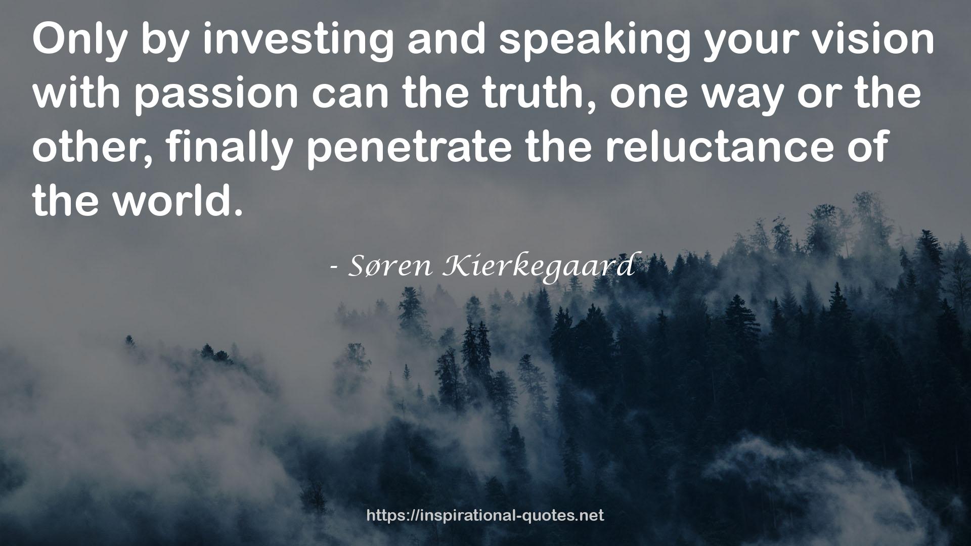 Søren Kierkegaard QUOTES