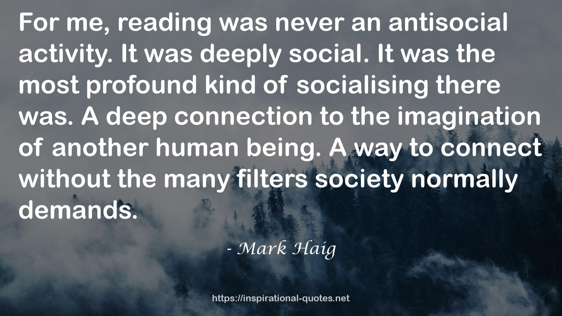 Mark Haig QUOTES