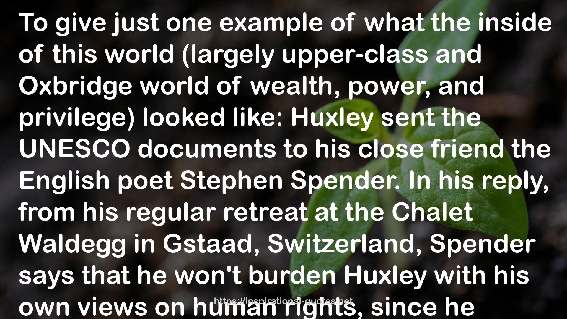 Letters to the Contrary: A Curated History of the UNESCO Human Rights Survey QUOTES