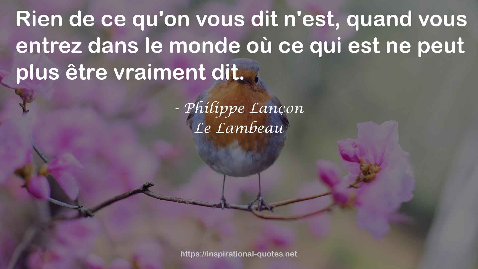 Philippe Lançon QUOTES