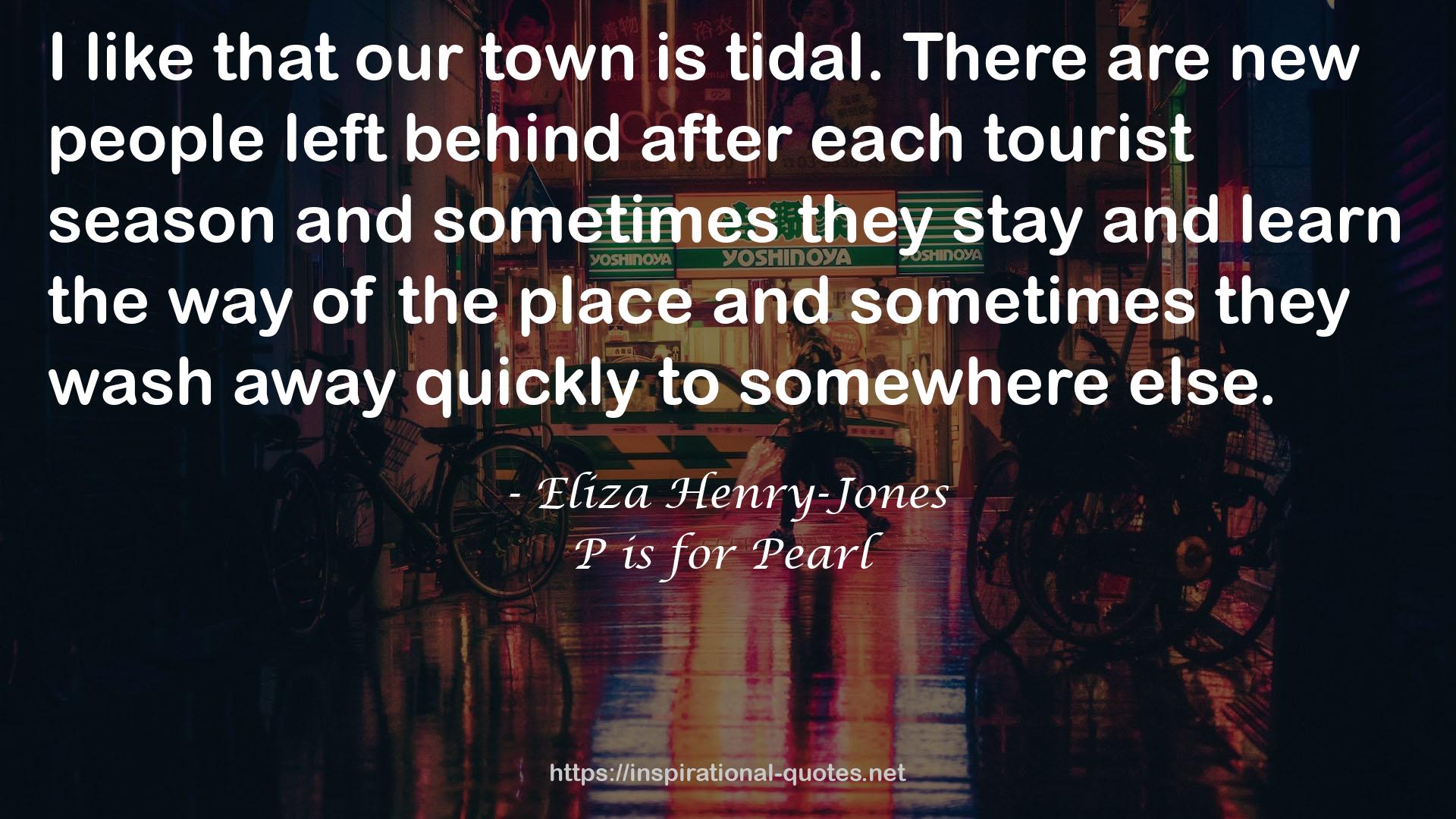 Eliza Henry-Jones QUOTES