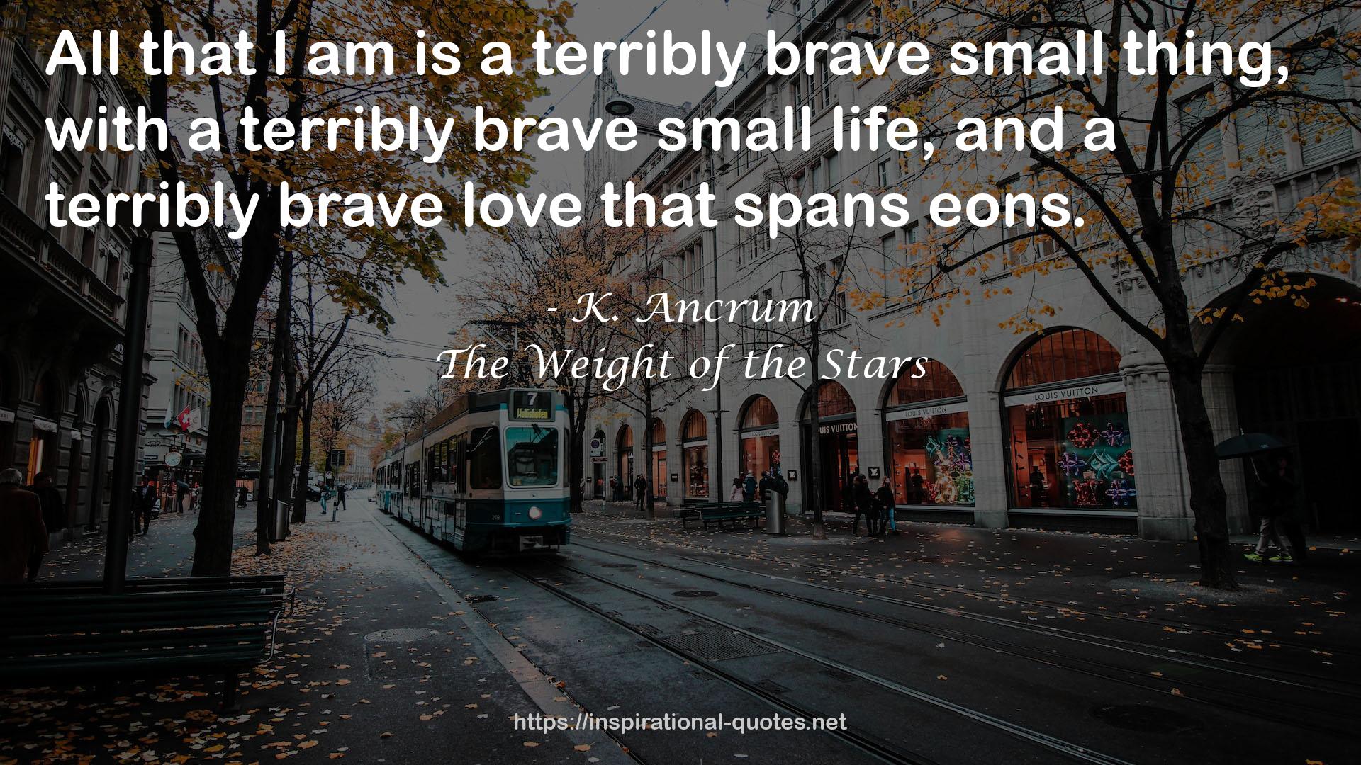 The Weight of the Stars QUOTES