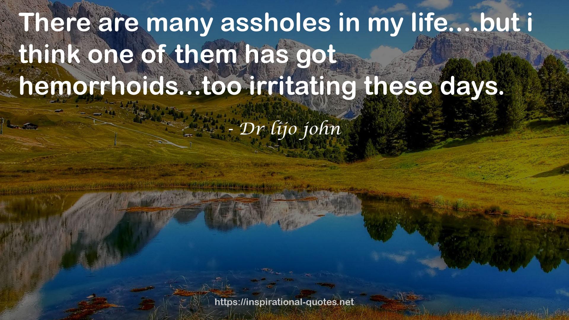 Dr lijo john QUOTES