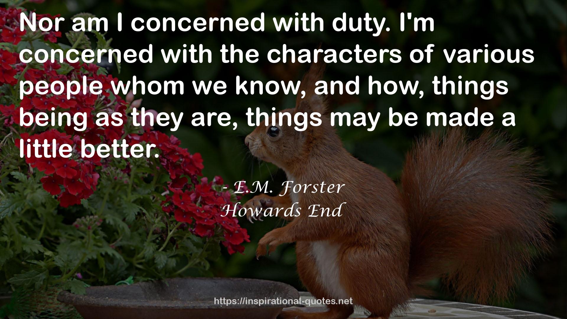 Howards End QUOTES