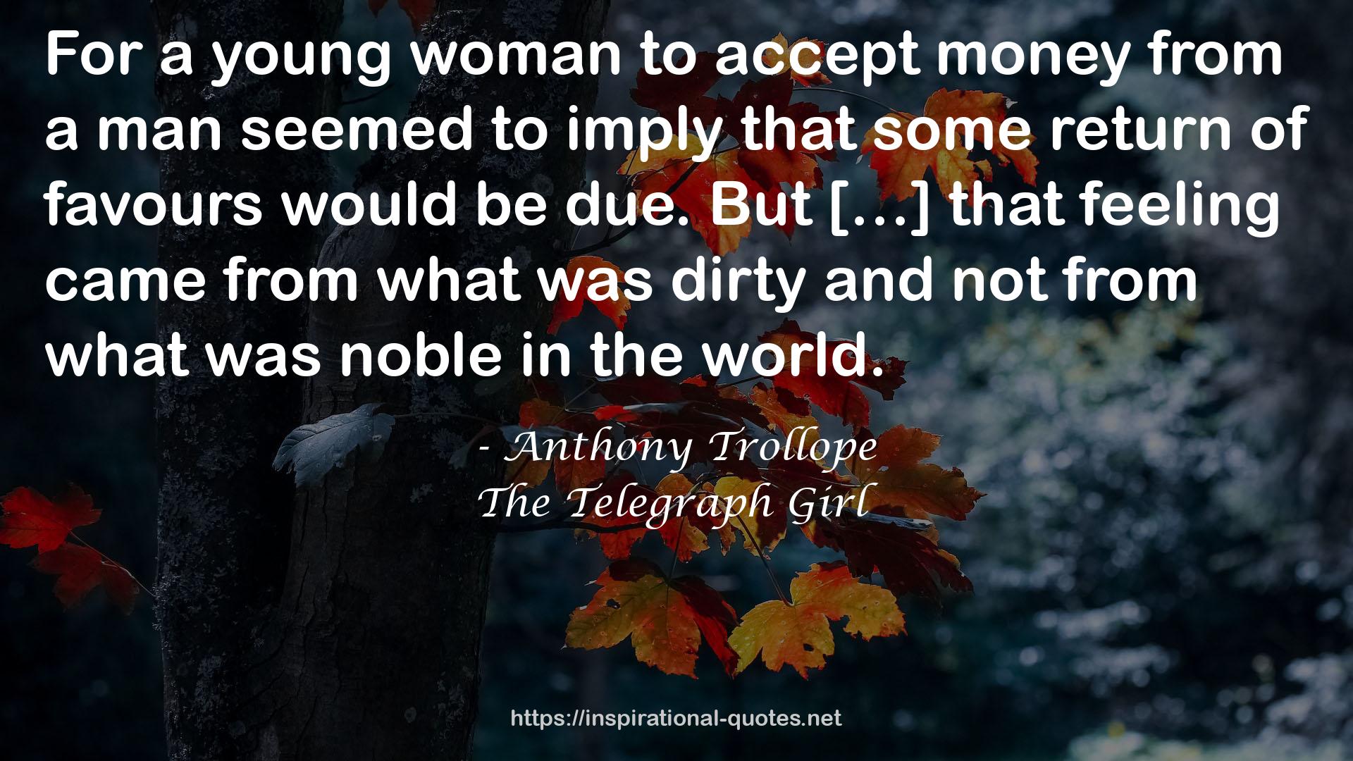 The Telegraph Girl QUOTES