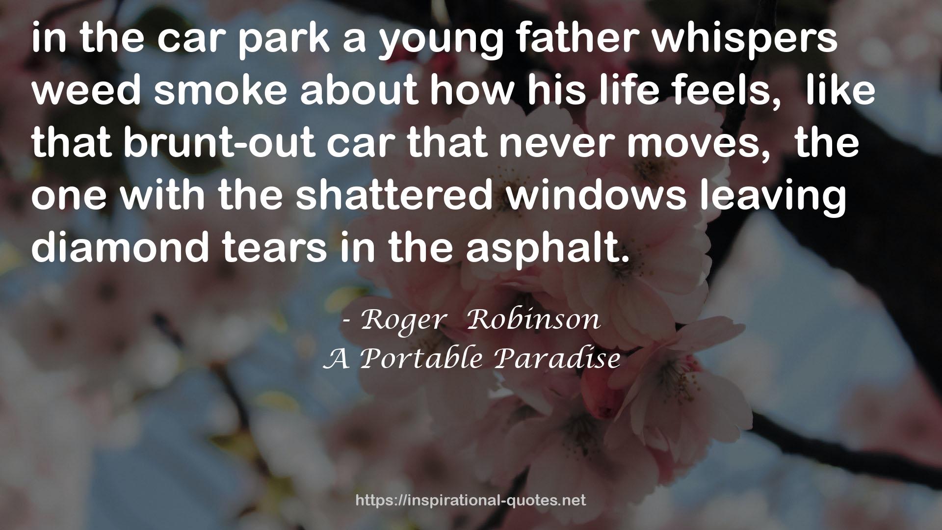 Roger  Robinson QUOTES