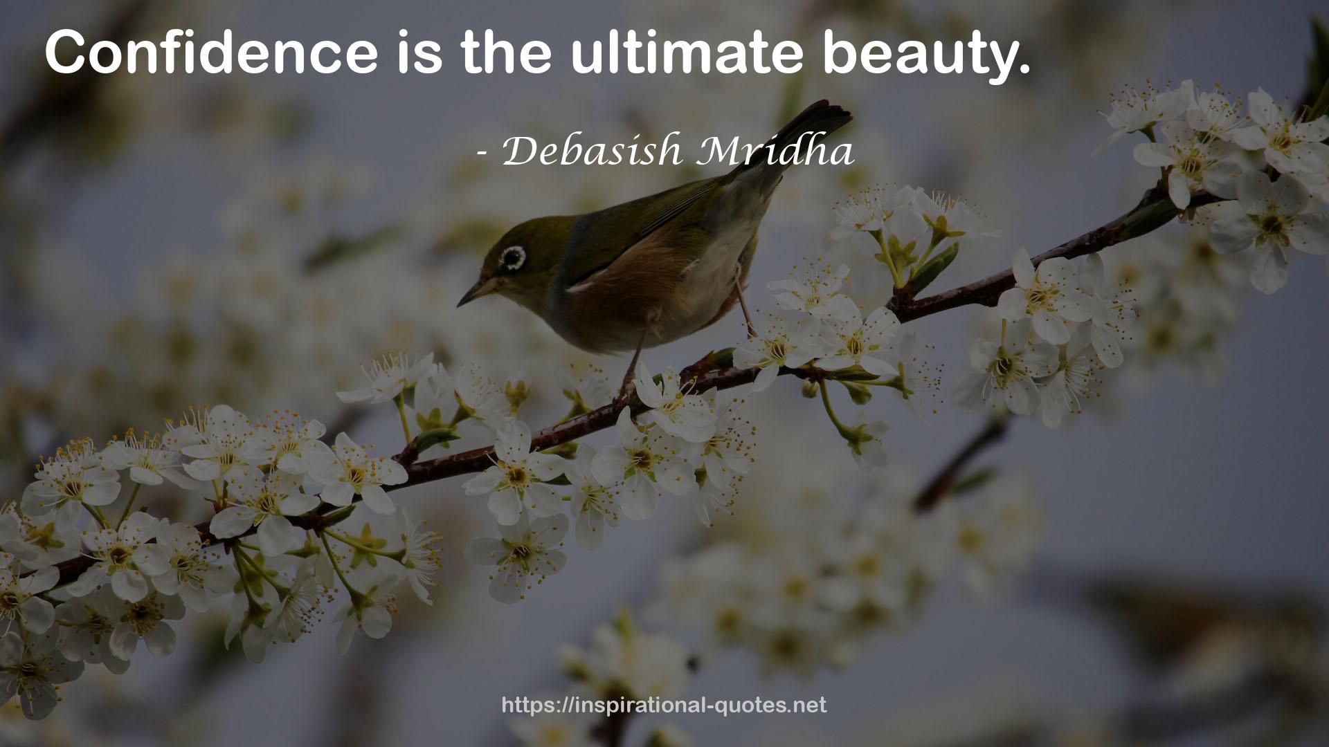 the ultimate beauty  QUOTES