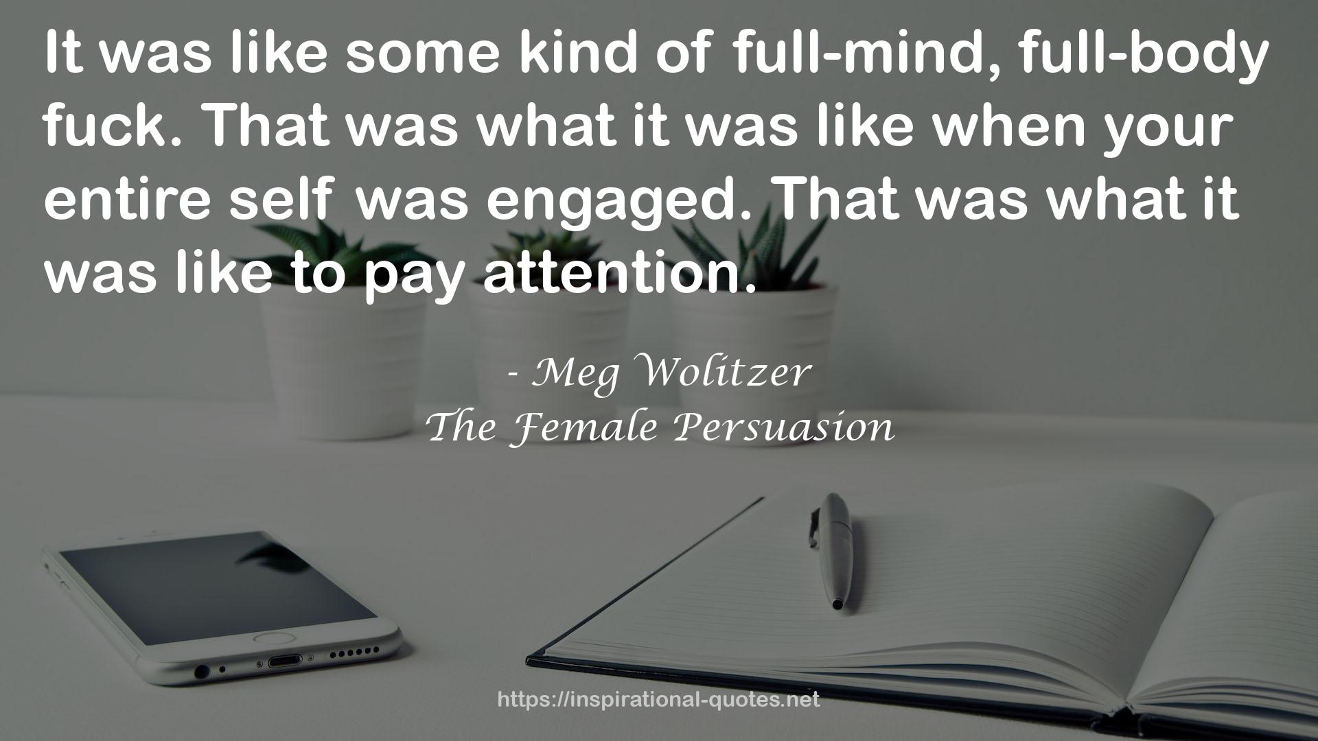 The Female Persuasion QUOTES