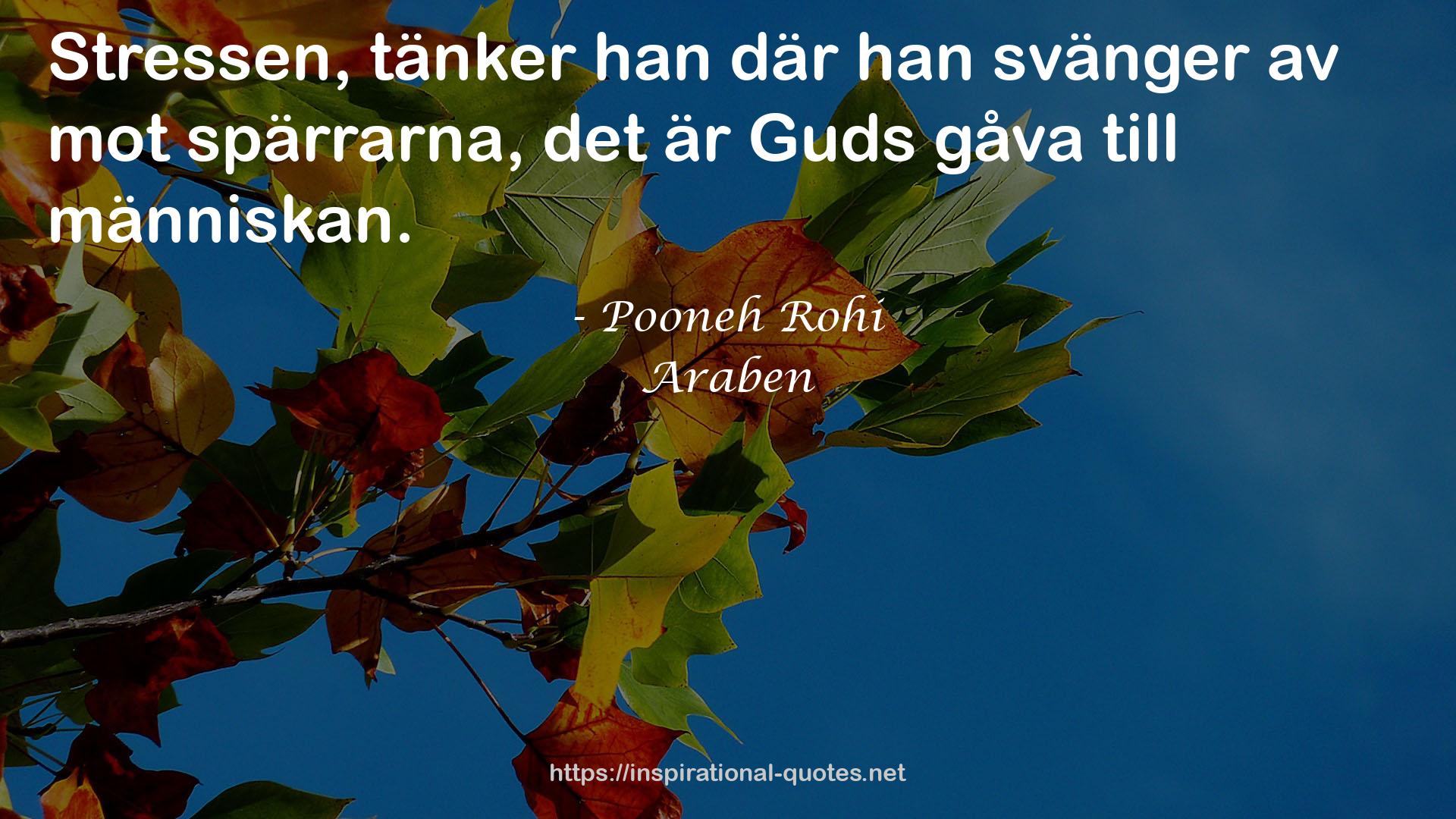 Araben QUOTES