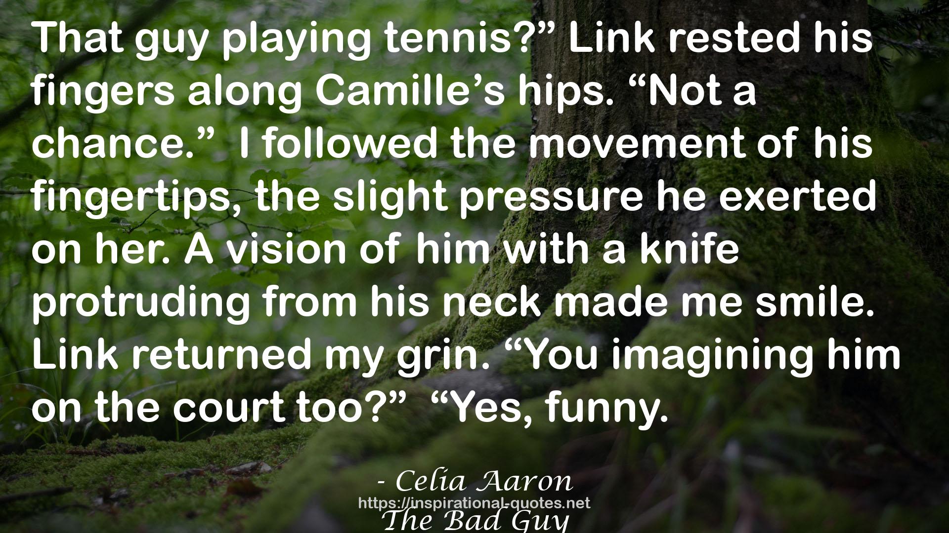 Celia Aaron QUOTES