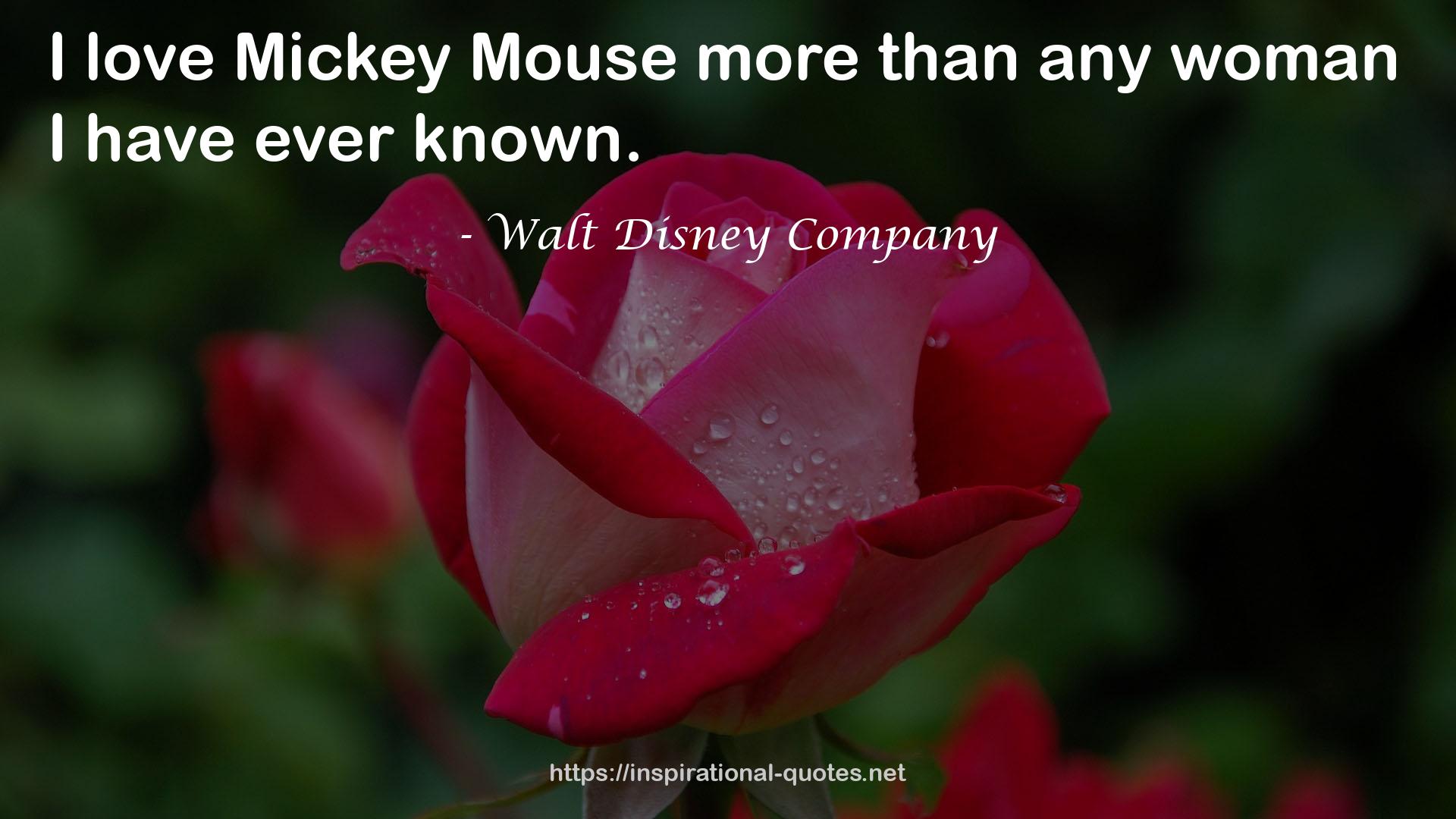 Mickey Mouse  QUOTES