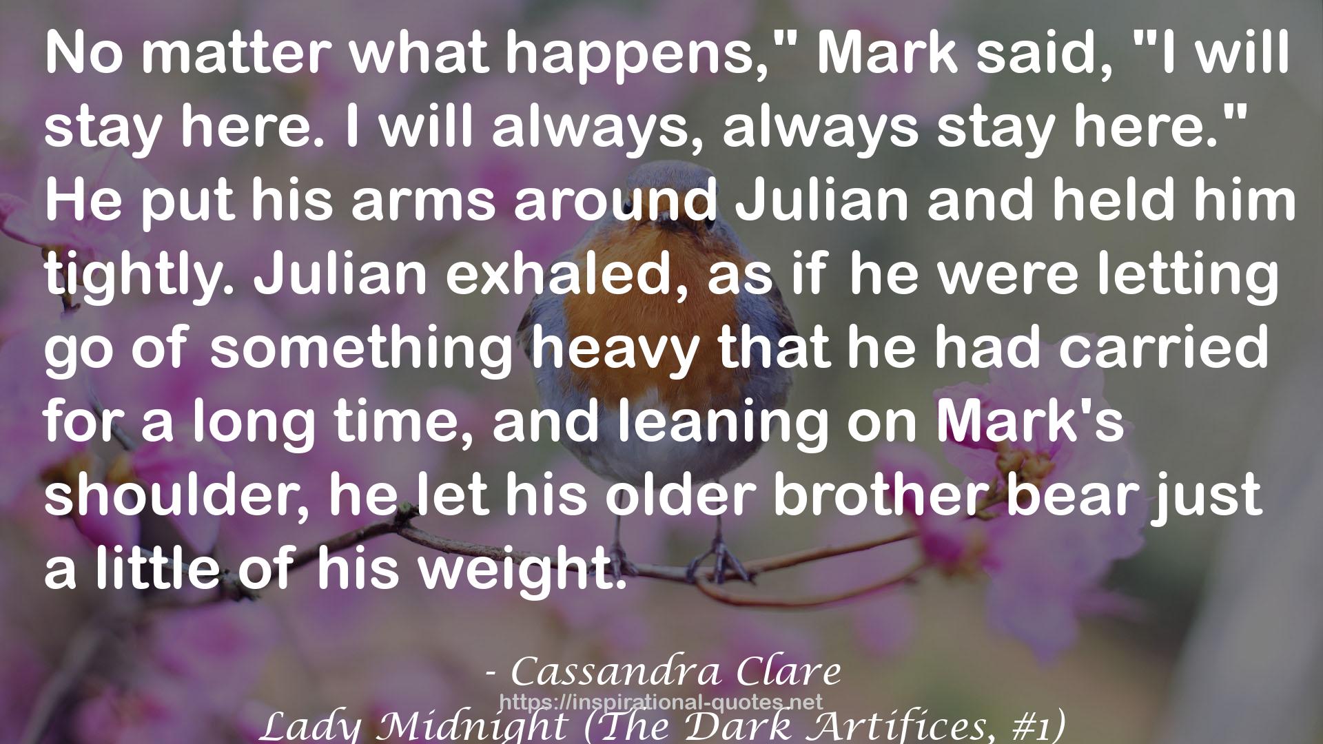 Lady Midnight (The Dark Artifices, #1) QUOTES
