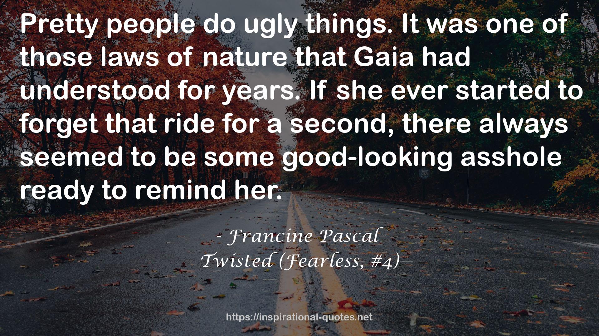 Twisted (Fearless, #4) QUOTES