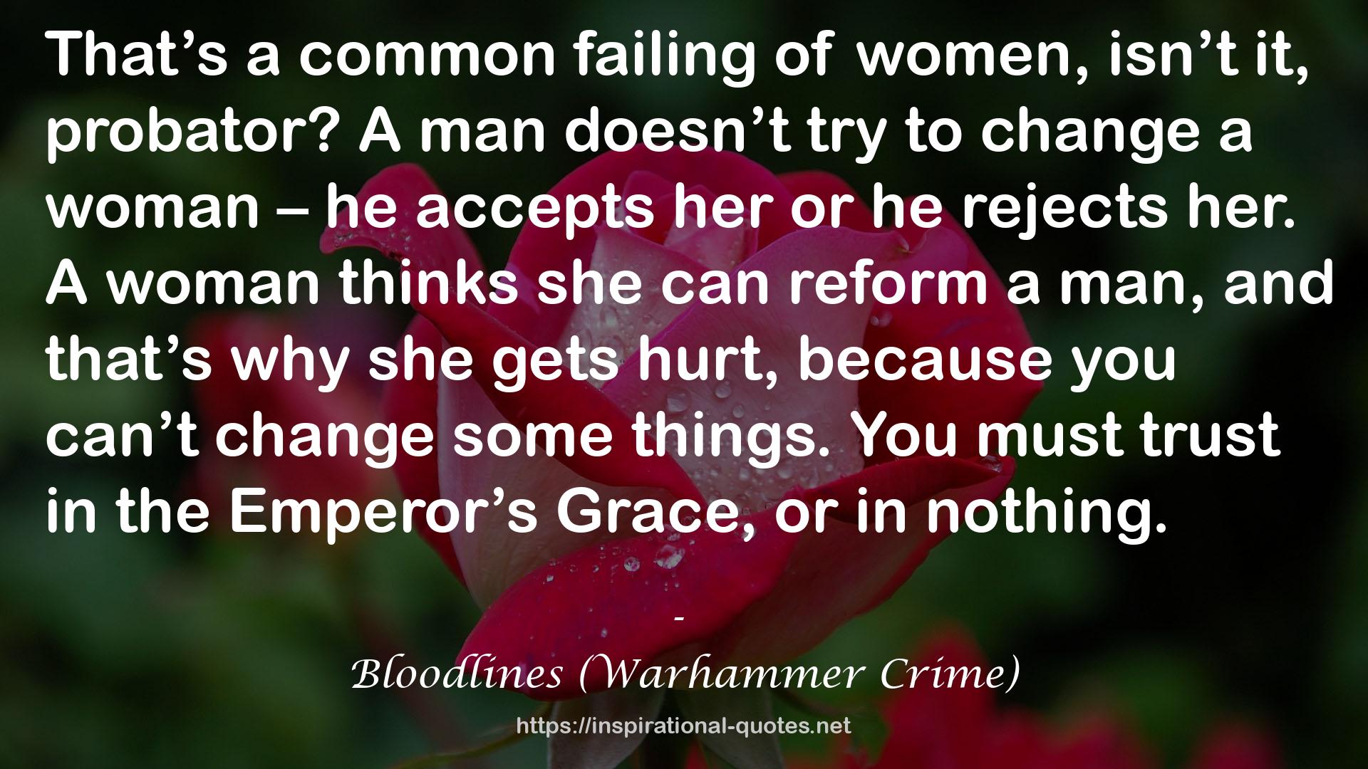 Bloodlines (Warhammer Crime) QUOTES