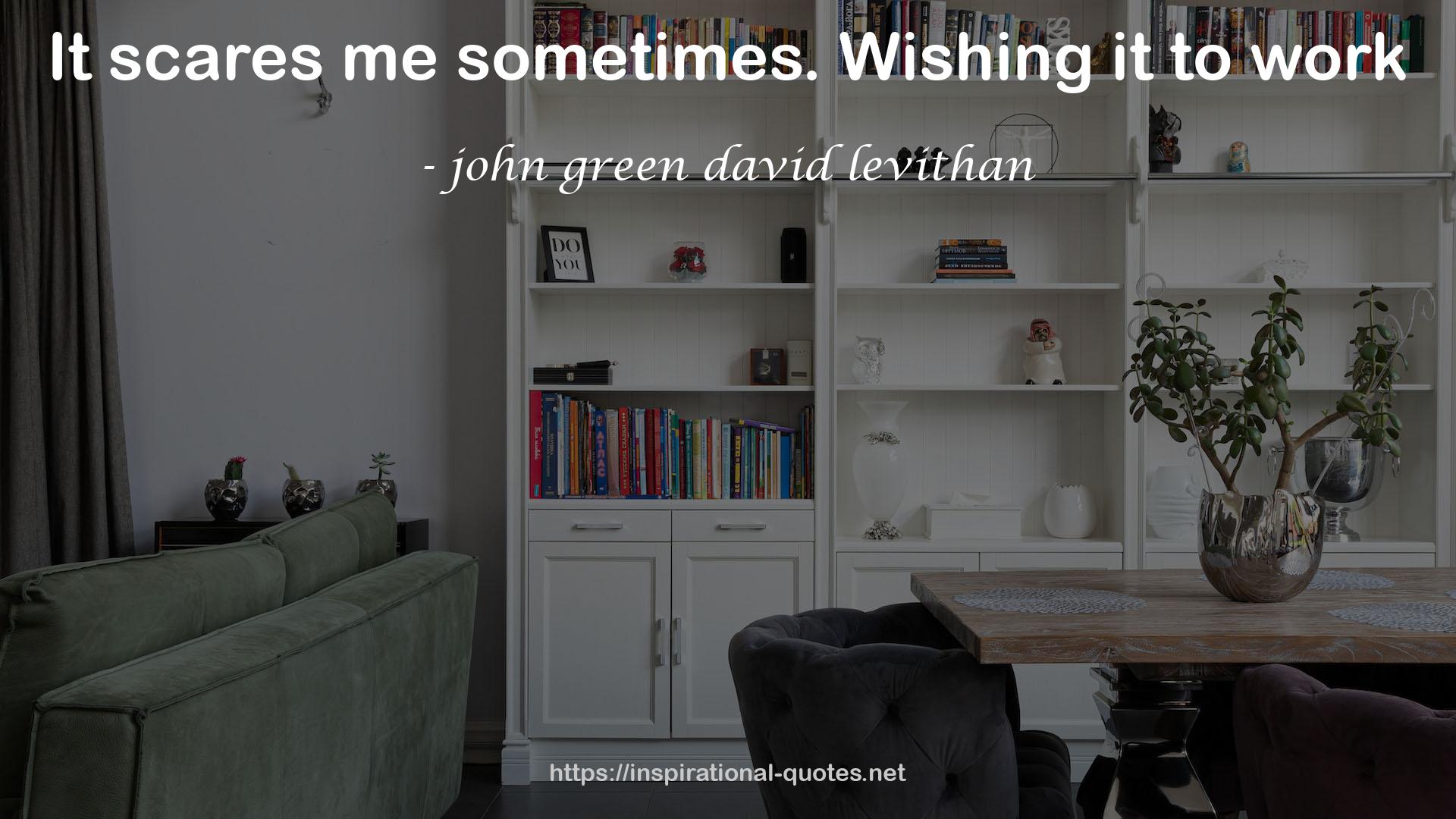 john green david levithan QUOTES