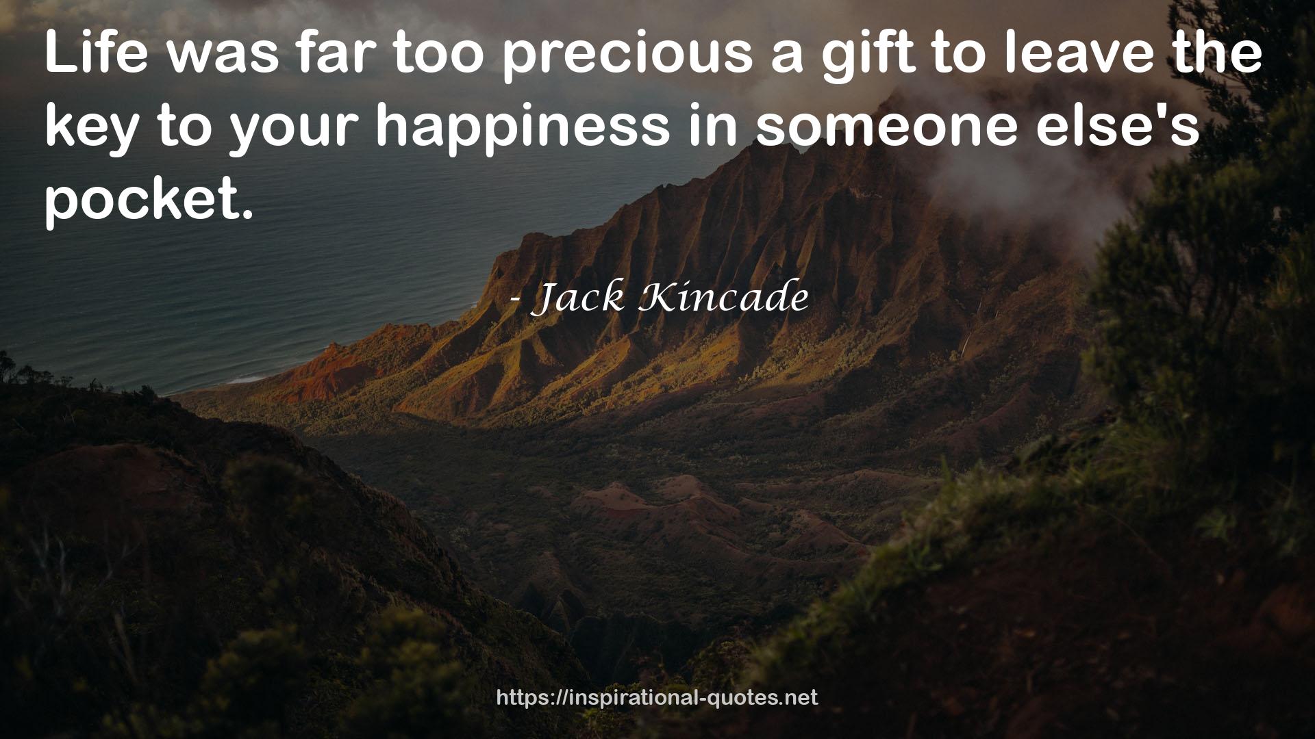 Jack Kincade QUOTES