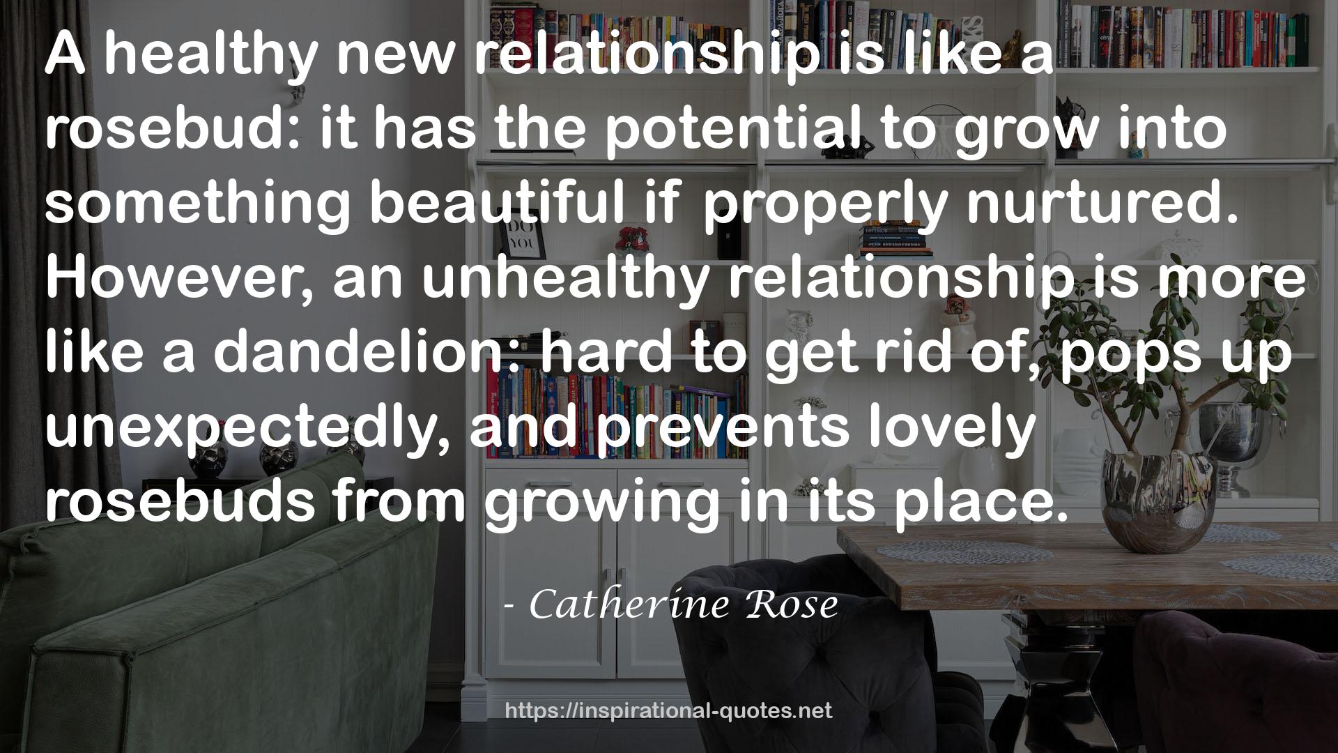 Catherine Rose QUOTES