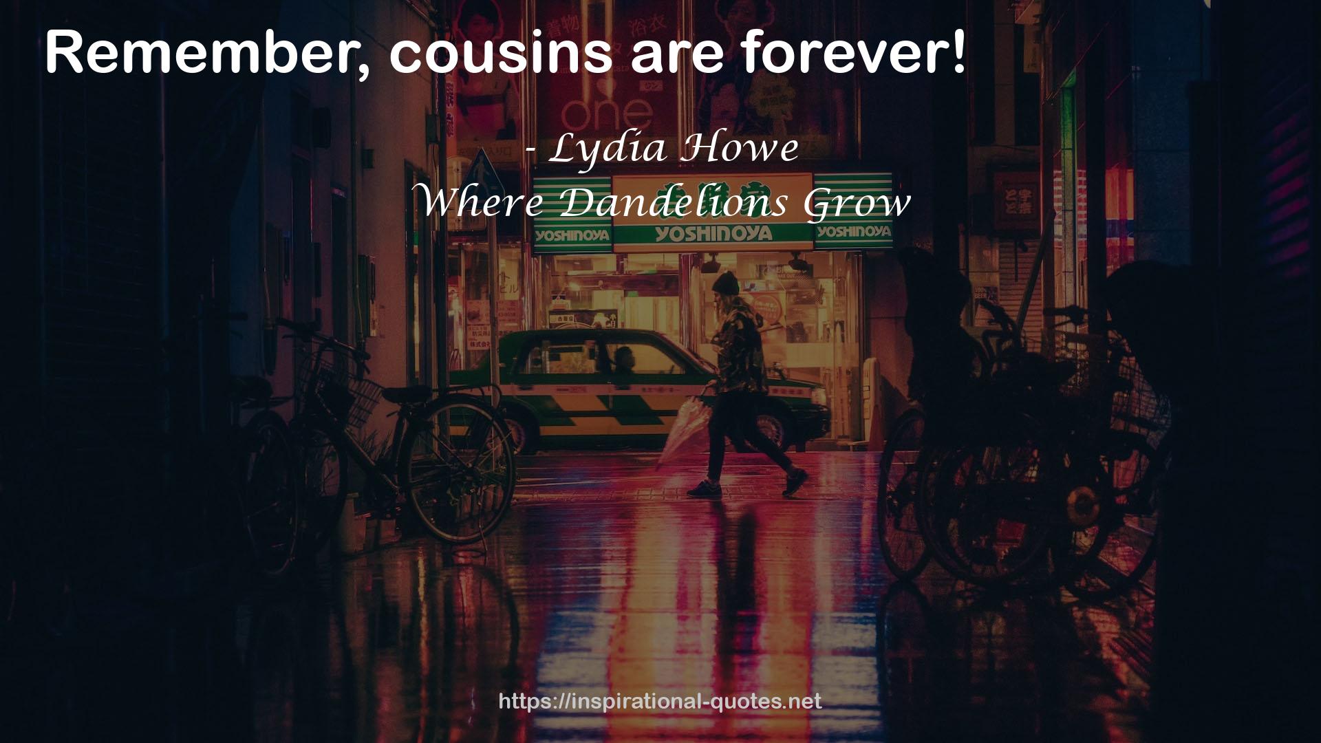 Lydia Howe QUOTES