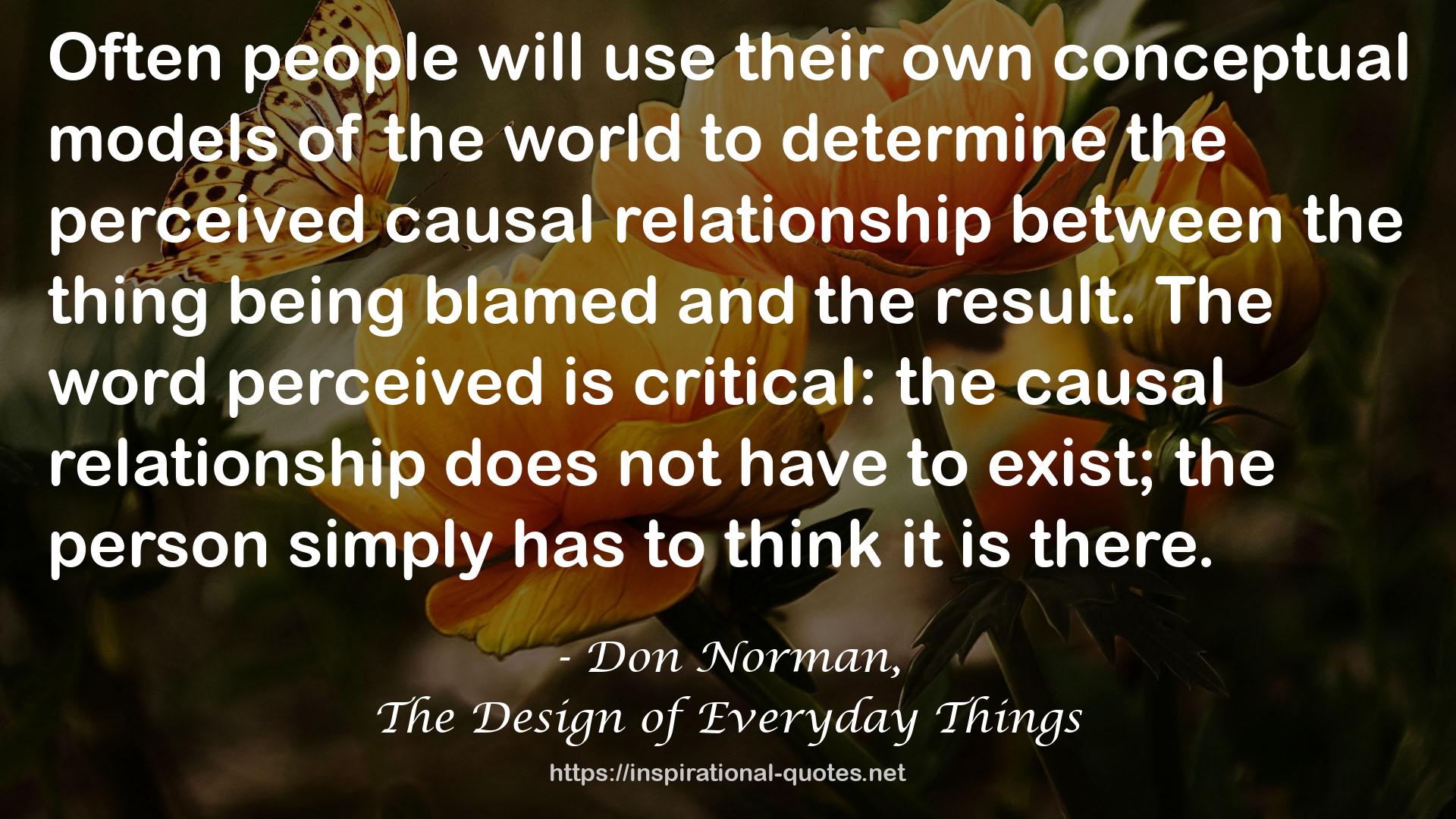 Don Norman, QUOTES