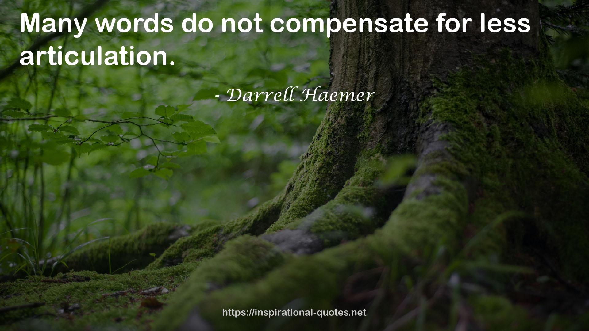 Darrell Haemer QUOTES