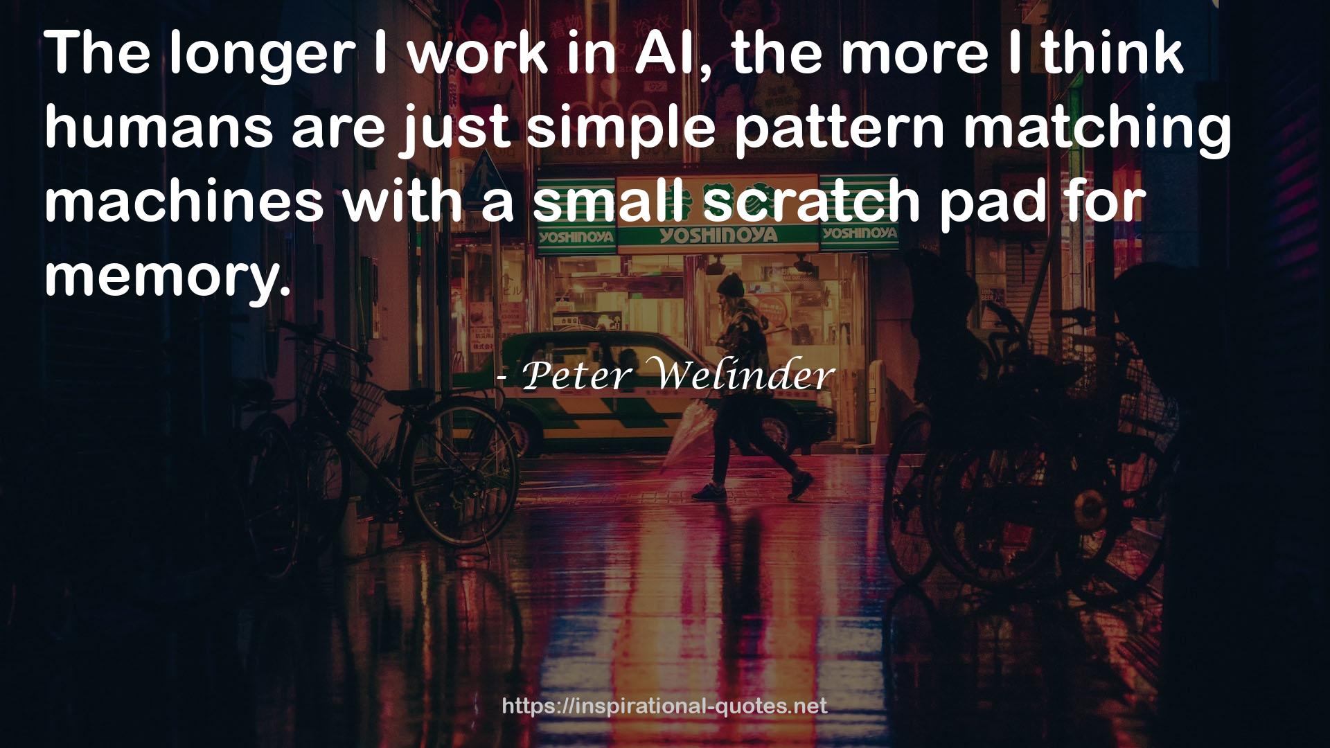 Peter Welinder QUOTES