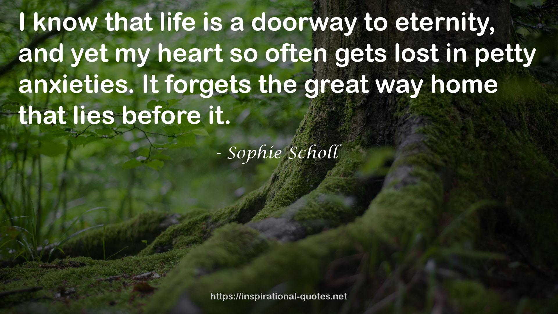 Sophie Scholl QUOTES