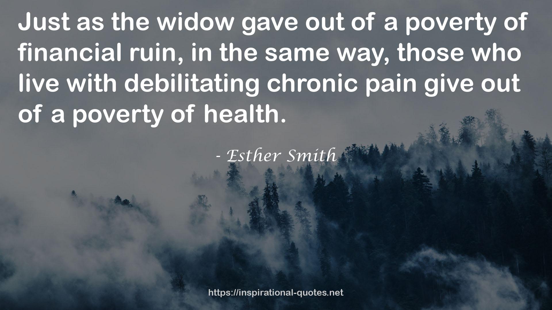Esther Smith QUOTES