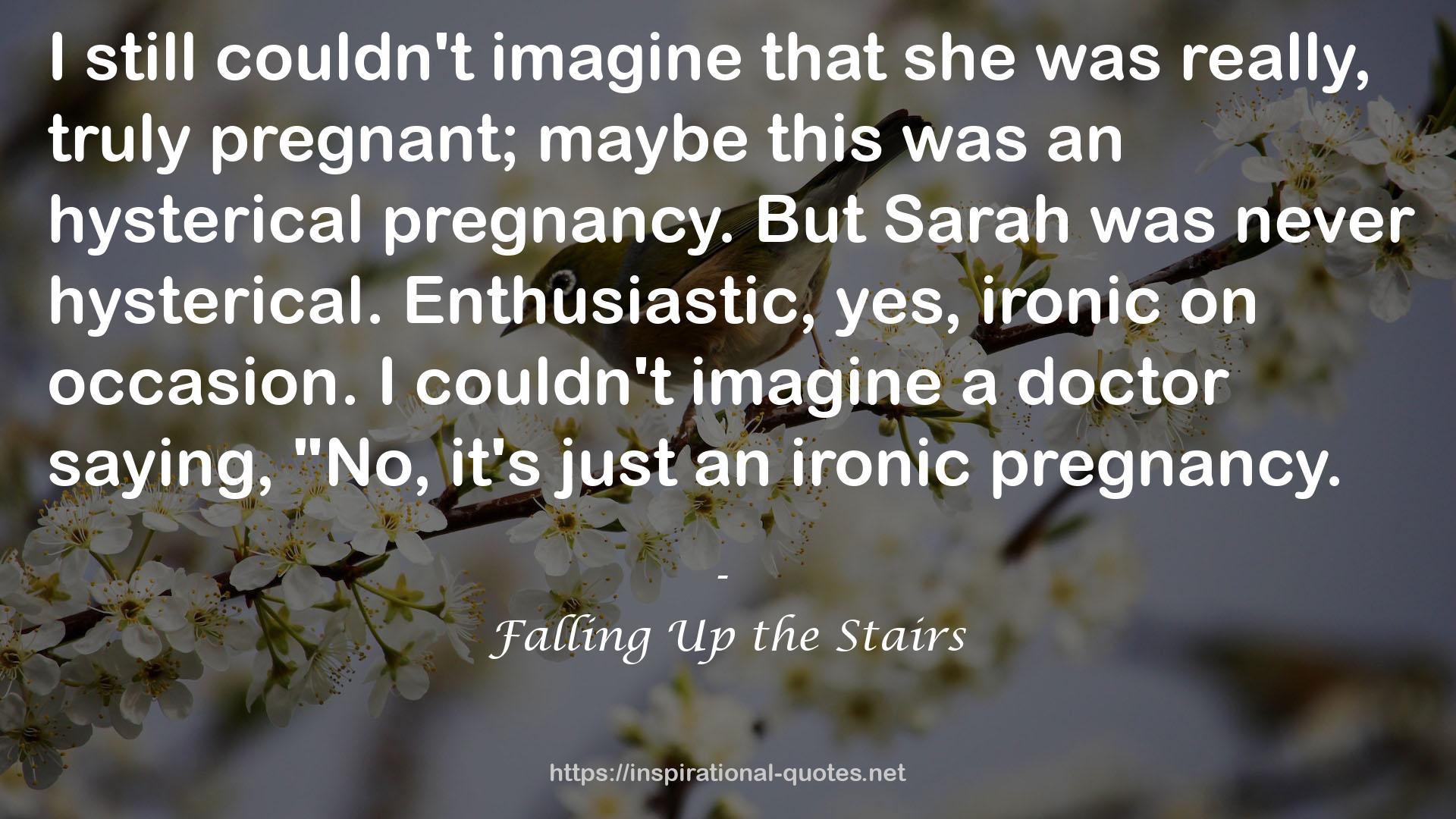 Falling Up the Stairs QUOTES
