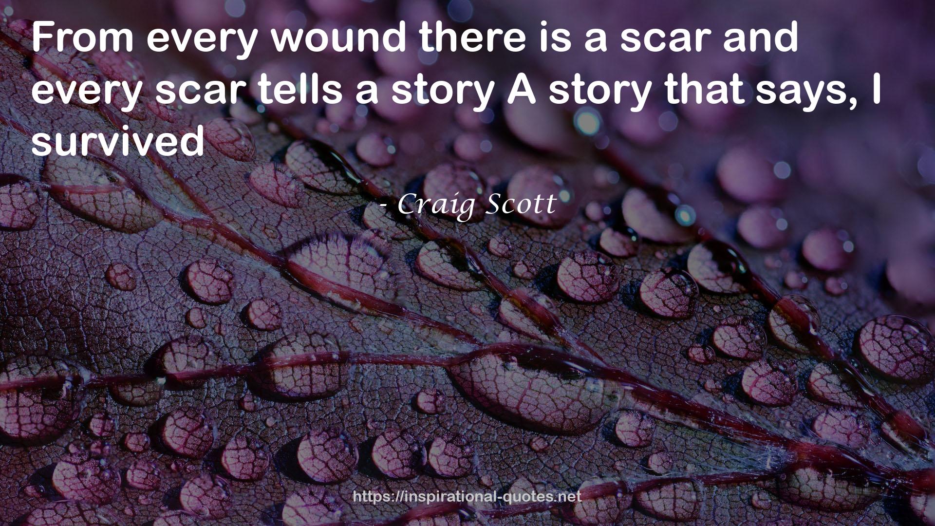 Craig Scott QUOTES